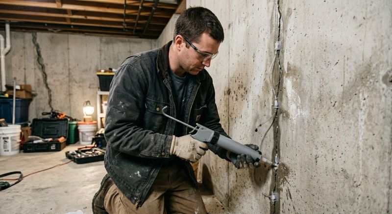 Basement Foundation Repair in Bristol, IN