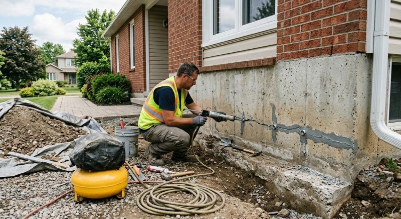 Basement Foundation Repair in Edwardsburg, MI