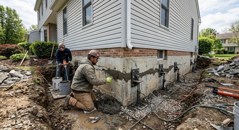 Basement Foundation Repair in Berrien County, MI