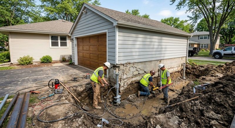 Basement Foundation Repair in Saint Joseph, MI