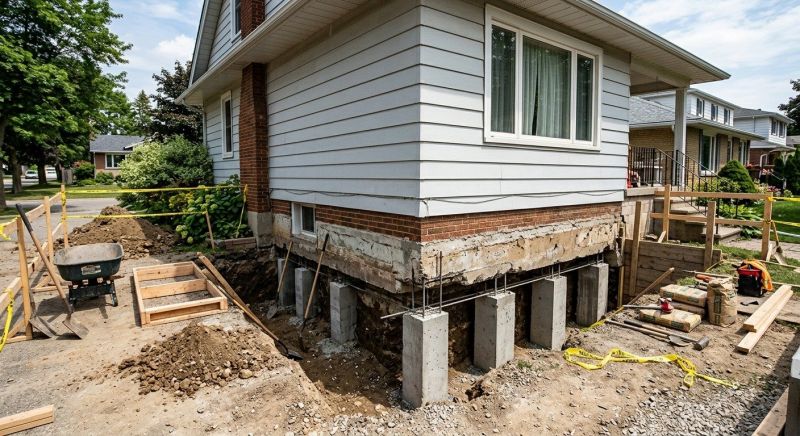Basement Underpinning in Berrien County, MI