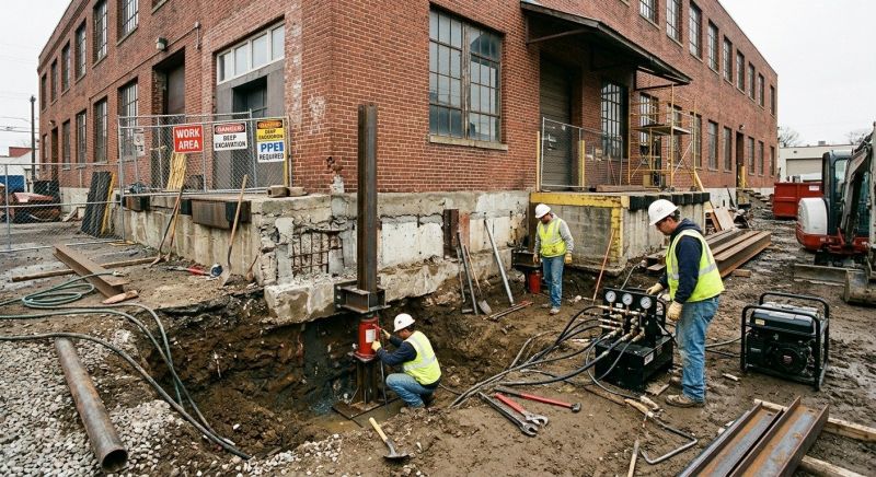 Building Foundation Repair in Buchanan, MI