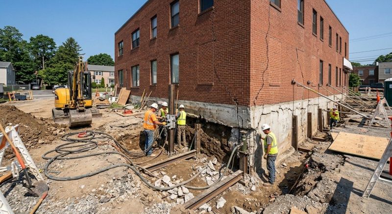 Building Foundation Repair in Decatur, MI