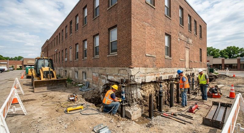 Commercial Foundation Repair in Berrien County, MI