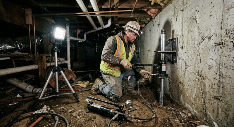 Concrete Foundation Leveling in Cassopolis, MI