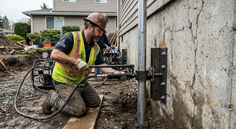 Concrete Foundation Leveling in Elkhart County, IN