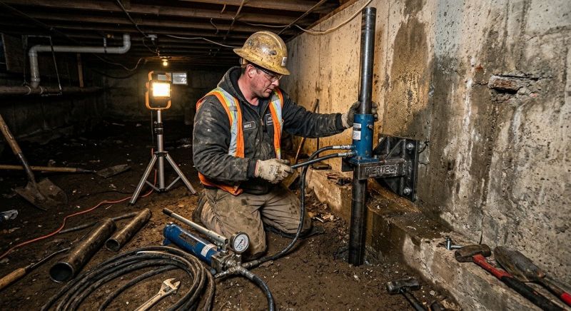 Concrete Foundation Leveling in Elkhart, IN