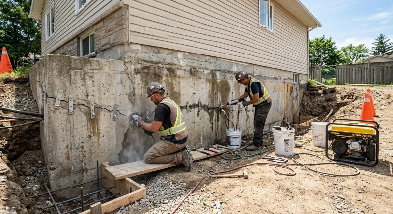 Concrete Foundation Repair in Decatur, MI