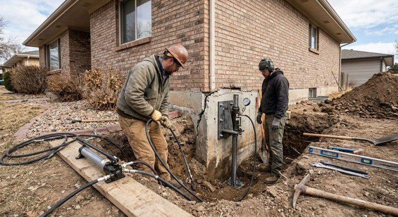 Concrete Foundation Repair in Dowagiac, MI