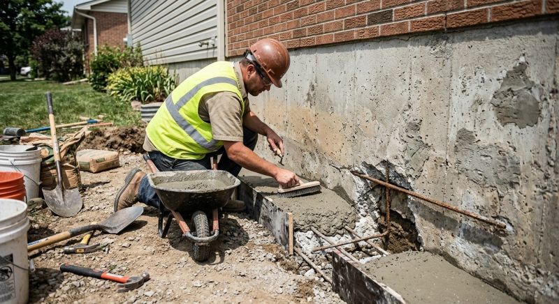 Concrete Foundation Repair in Berrien County, MI