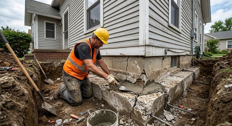 Concrete Foundation Repair in Berrien County, MI
