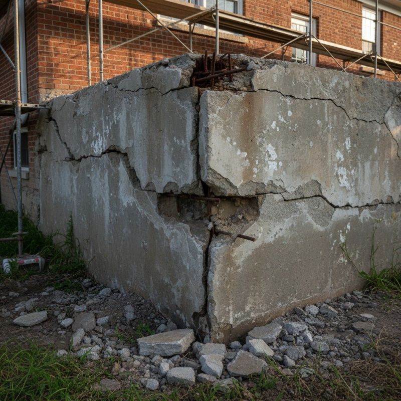 Cracked Foundation Repair in Galien, MI