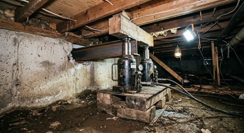 Foundation Jacking in Bristol, IN