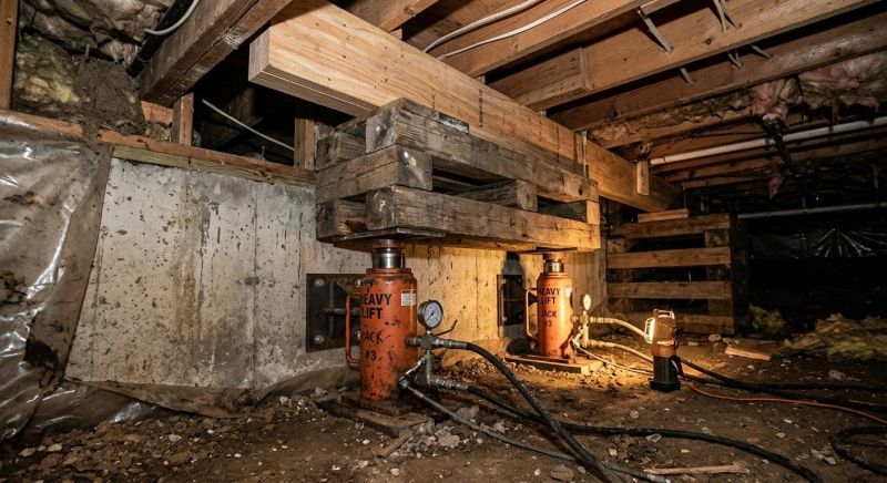 Foundation Jacking in Berrien County, MI