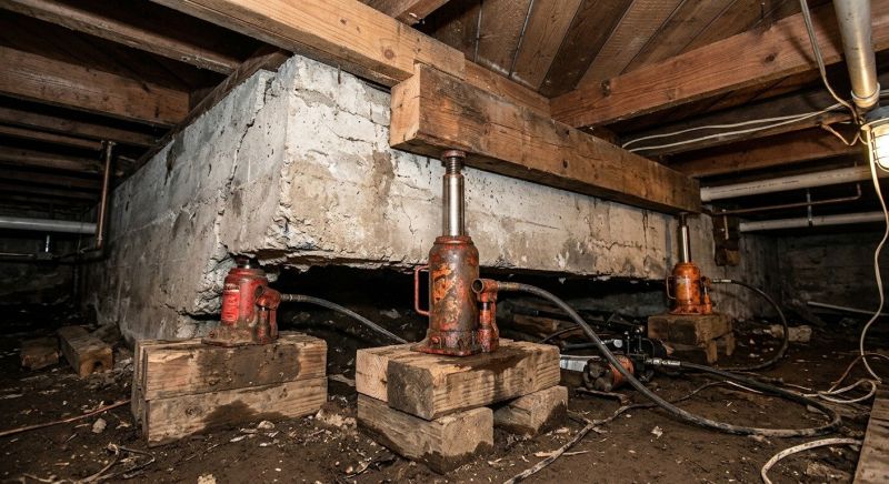 Foundation Jacking in Mishawaka, IN