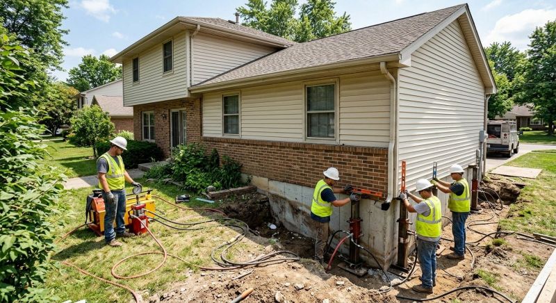 Foundation Jacking in Osceola, IN