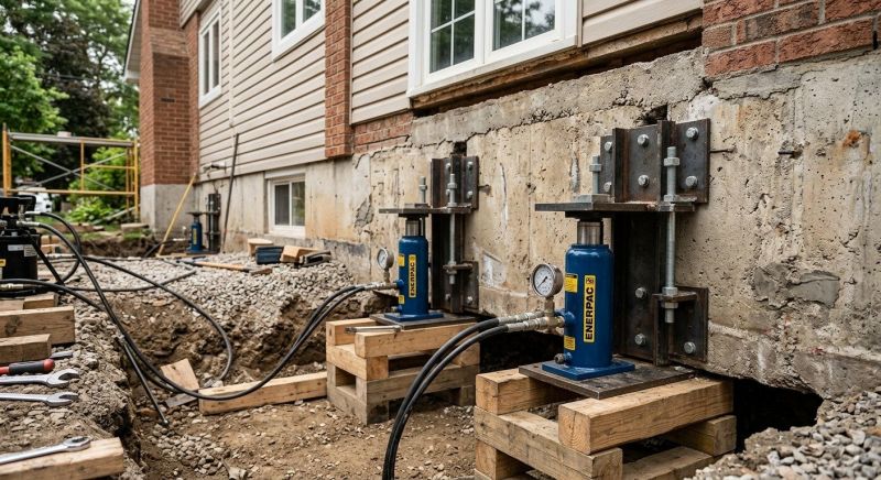 Foundation Jacking in Saint Joseph, MI