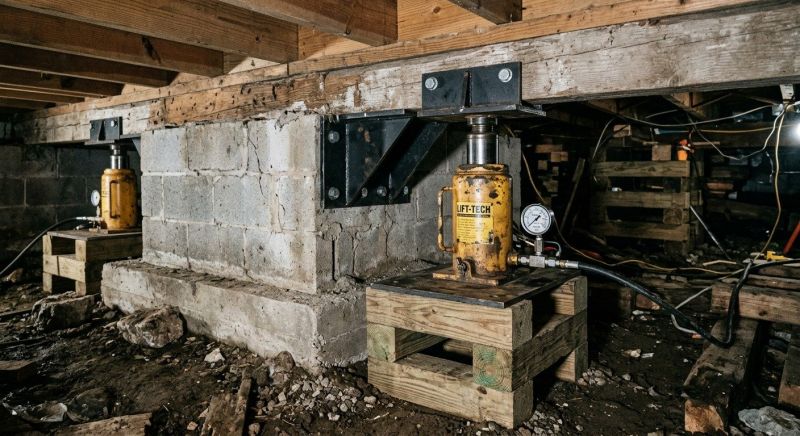 Foundation Jacking in South Bend, IN
