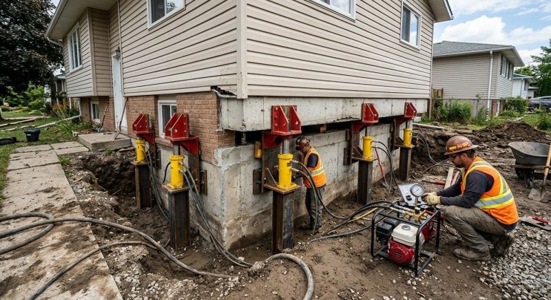 Foundation Lifting in Berrien County, MI