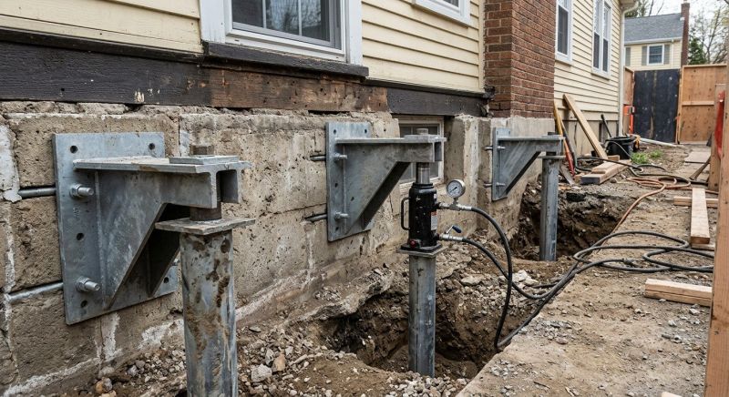 Foundation Pier Leveling in Berrien County, MI