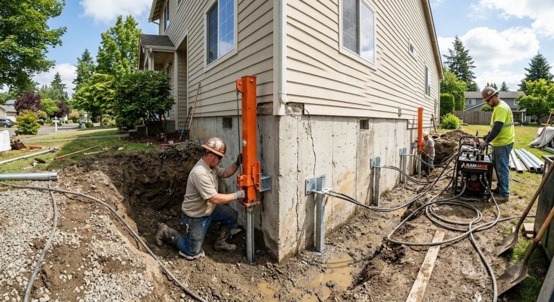 Foundation Pier Repair in Berrien County, MI
