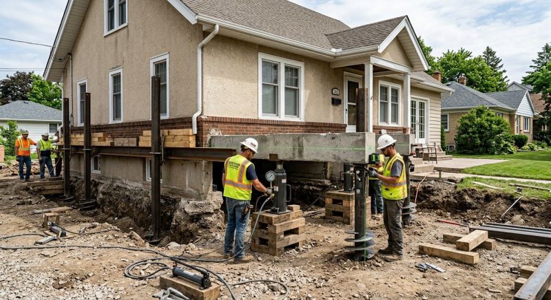 Foundation Releveling in Berrien County, MI