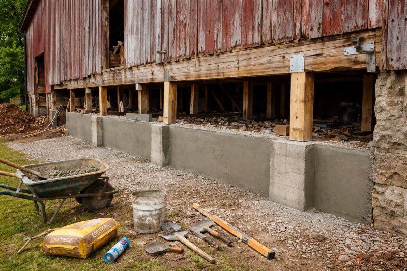 Foundation Renovation in Berrien County, MI