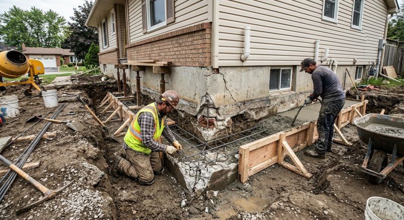 Foundation Repair in Buchanan, MI