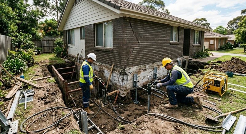 Foundation Repair in Dowagiac, MI