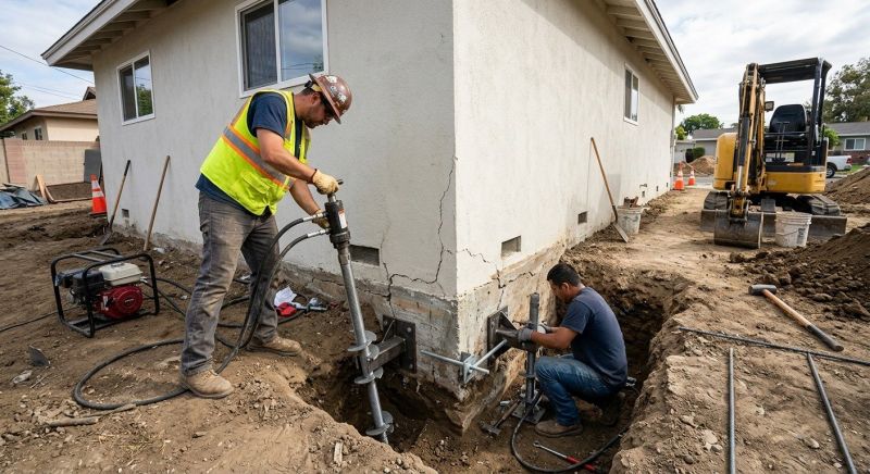 Foundation Stabilizing in Berrien Springs, MI