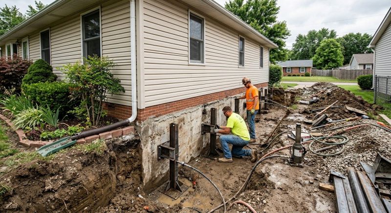 Foundation Stabilizing in Cass County, MI