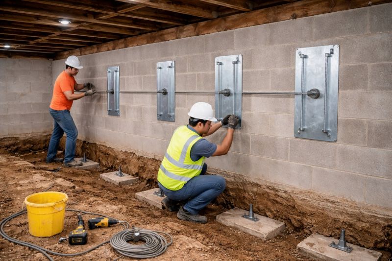 Foundation Stabilizing in South Bend, IN