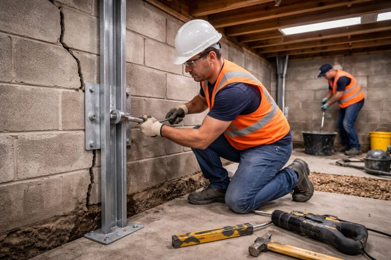 Foundation Structural Repair in New Troy, MI