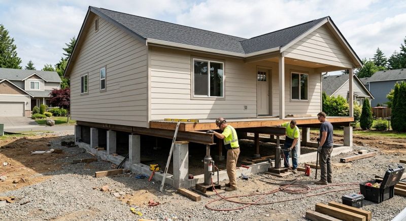 Home Foundation Leveling in Bridgman, MI