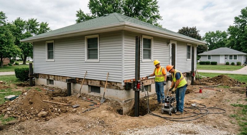 Home Foundation Leveling in Granger, IN