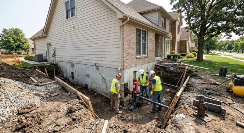 Home Foundation Repair in Cassopolis, MI