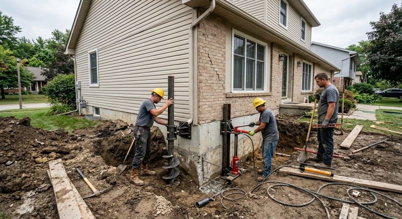 Home Foundation Repair in Stevensville, MI
