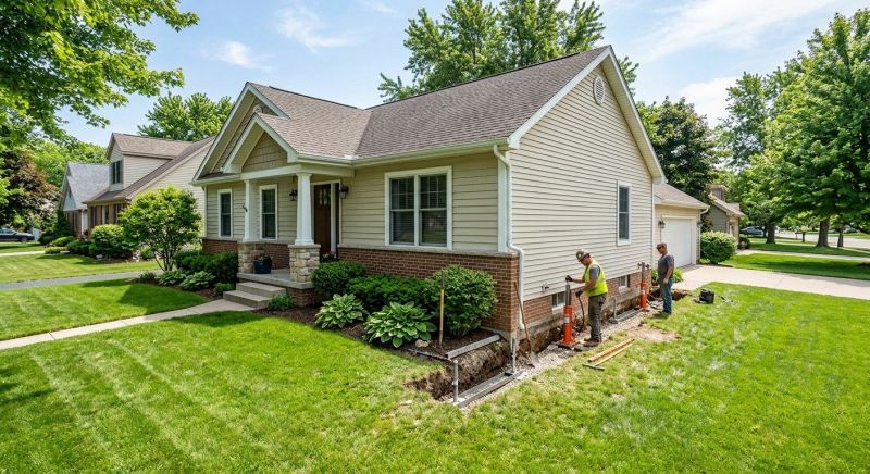 House Foundation Leveling in Berrien County, MI