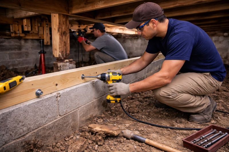 House Foundation Repair in Niles, MI