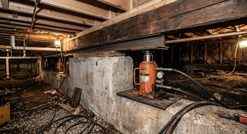 House Leveling in Bridgman, MI