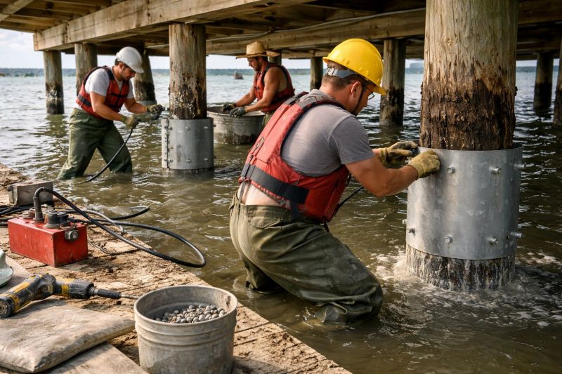 Piling Repair in Elkhart County, IN
