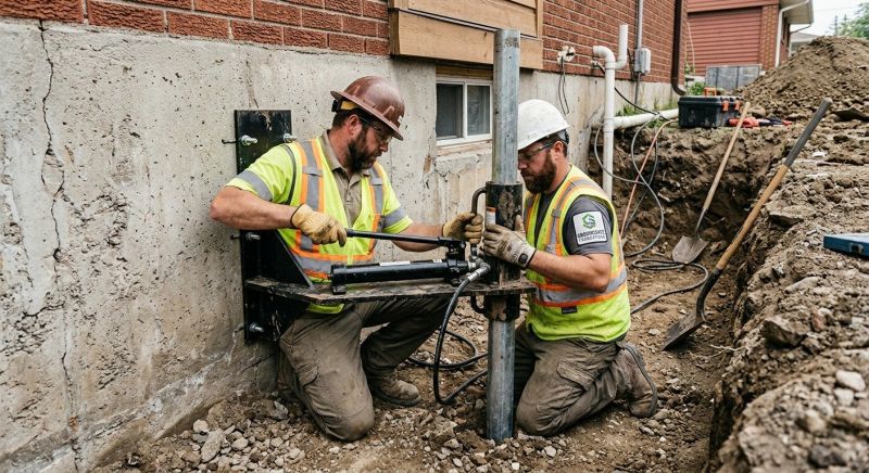 Settling Foundation Service in Galien, MI