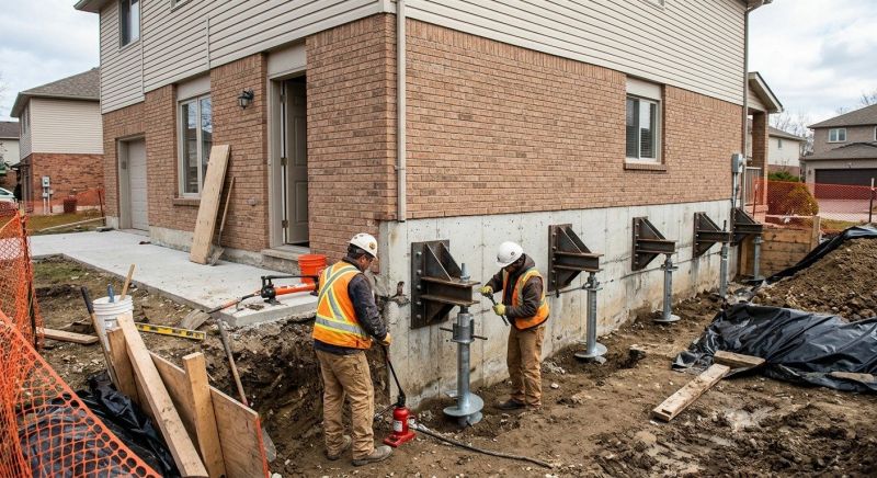 Structural Foundation Repair in Dowagiac, MI