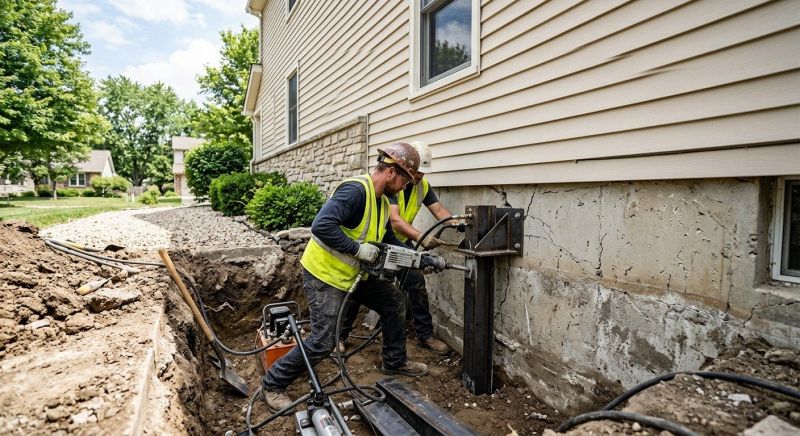 Structural Foundation Repair in Elkhart County, IN